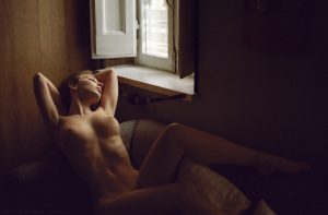 Vincenzo Travino photography - model Claudia Lion - Body of Light - Nude Art Gallery