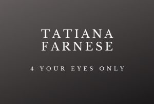 Vincenzo Travino photography - model Tatiana Farnese - 4 Your Eyes Only - Nude Art Gallery