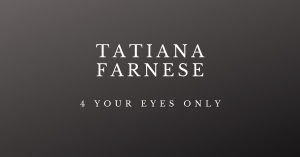 Vincenzo Travino photography - model Tatiana Farnese - 4 Your Eyes Only - Nude Art Gallery